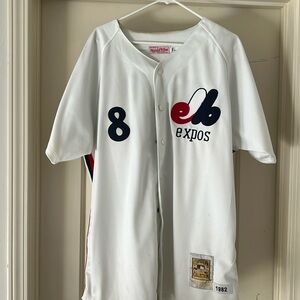 Gary Carter #8 Expos Jersey
